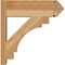 Ekena Millwork Merced Rough Sawn Arts and Crafts Outlooker, Western Red Cedar, 8"W x 24"D x 24"H OUT08X24X24MRC03RWR - alternate 4